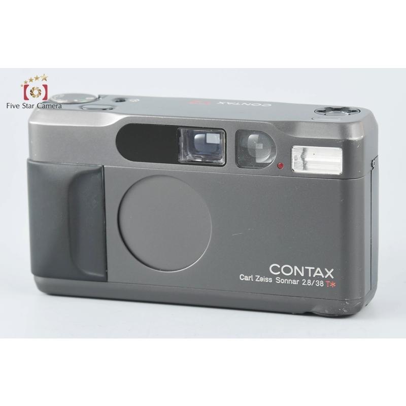 CONTAX T2 チタンブラック　コンパクトフィルムカメラ　美品 CONTAX T2 チタンブラック │ カメラ買取ナンバーワン