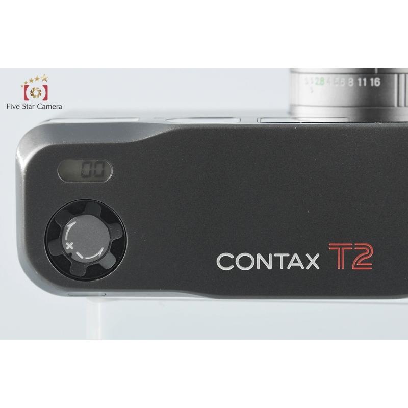 CONTAX T2 チタンブラック　コンパクトフィルムカメラ　美品 CONTAX T2 チタンブラック │ カメラ買取ナンバーワン