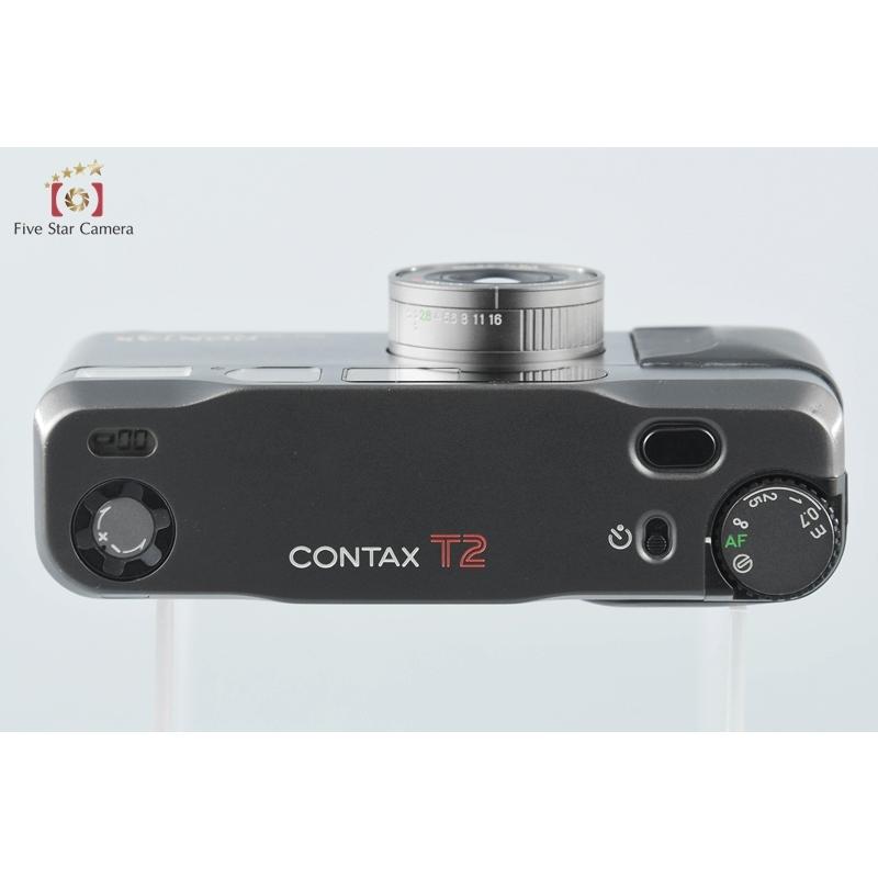 CONTAX 【中古】CONTAX コンタックス T2 チタンブラック