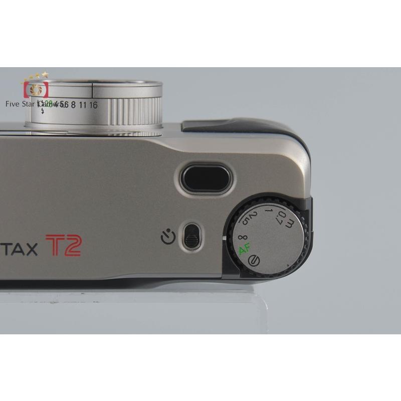 コンタックスT2 フィルムカメラ　データバック付き　中古品 CONTAX 【中古】CONTAX コンタックス T2 コンパクトフィルム