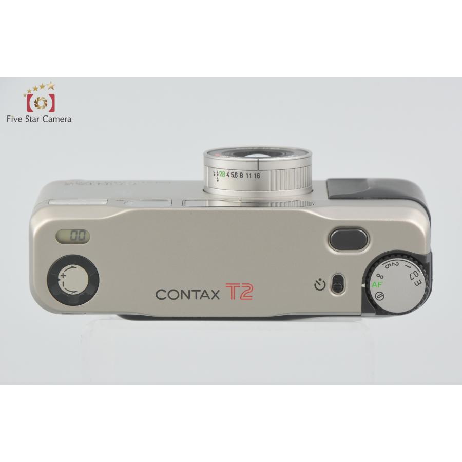 京セラ - CONTAX コンタックス T2D T2データバック 箱付 美品 中古】CONTAX コンタックス T2 D コンパクトフィルムカメラ