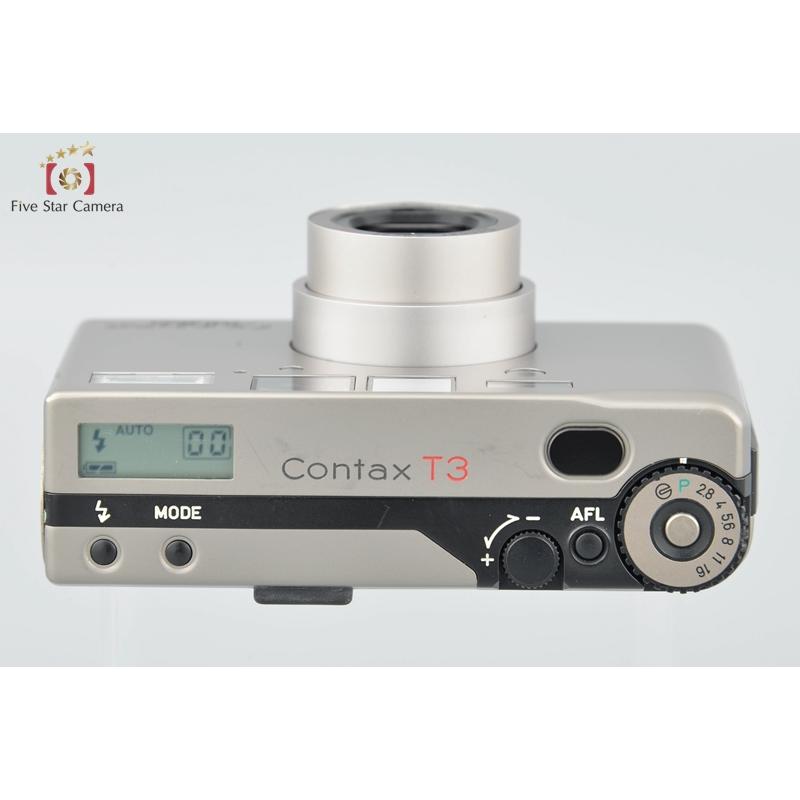 中古】CONTAX コンタックス T3 ダブルティース 70周年記念モデル 中古】CONTAX コンタックス T3 ダブルティース 70周年記念モデル