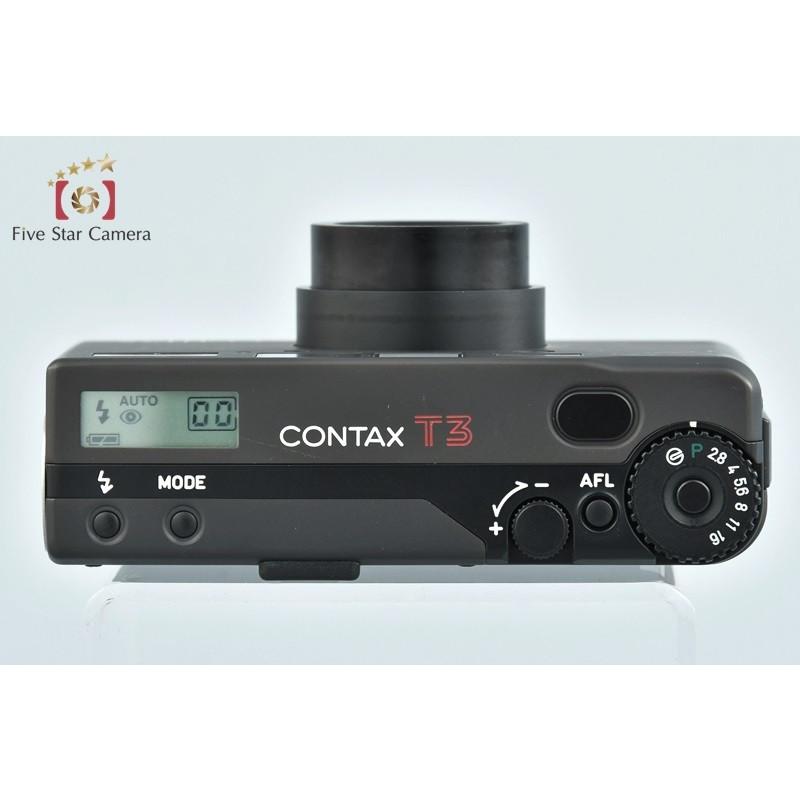 中古】CONTAX コンタックス T3 チタンブラック コンパクト 中古】CONTAX コンタックス T3 チタンブラック コンパクト