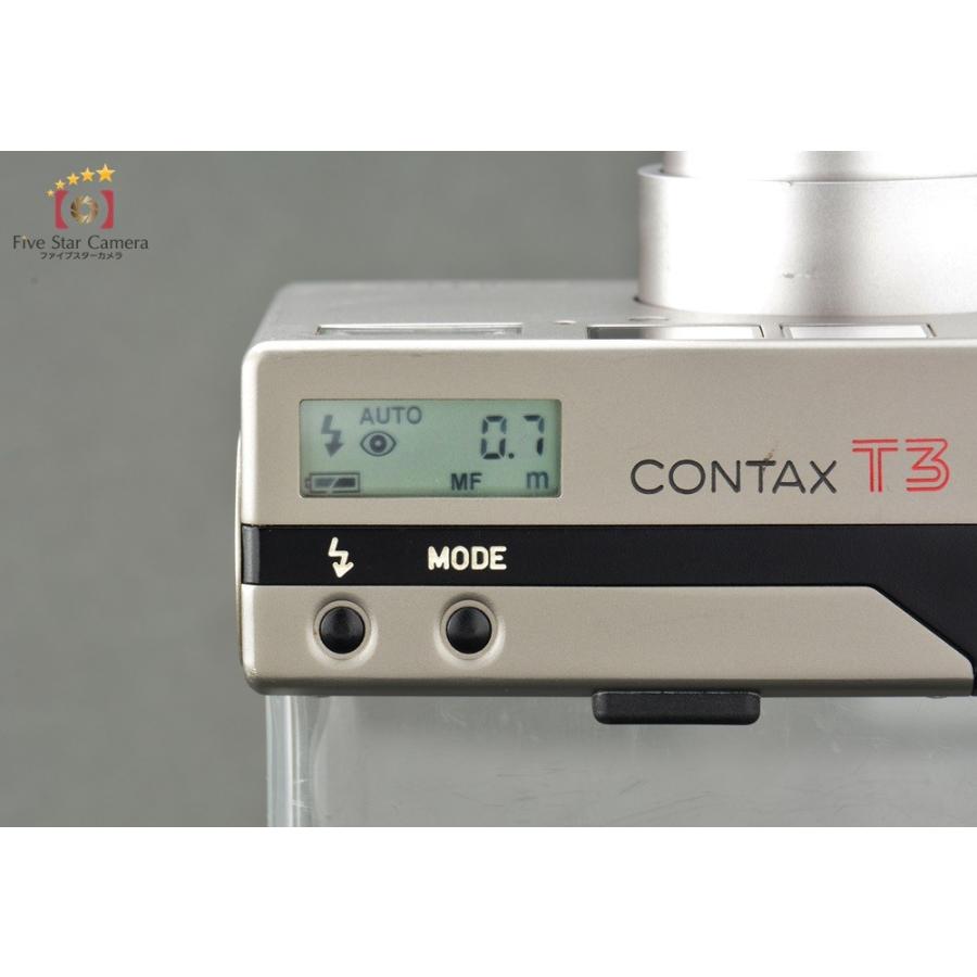 中古】CONTAX コンタックス T3 コンパクトフィルムカメラ : 中古カメラ
