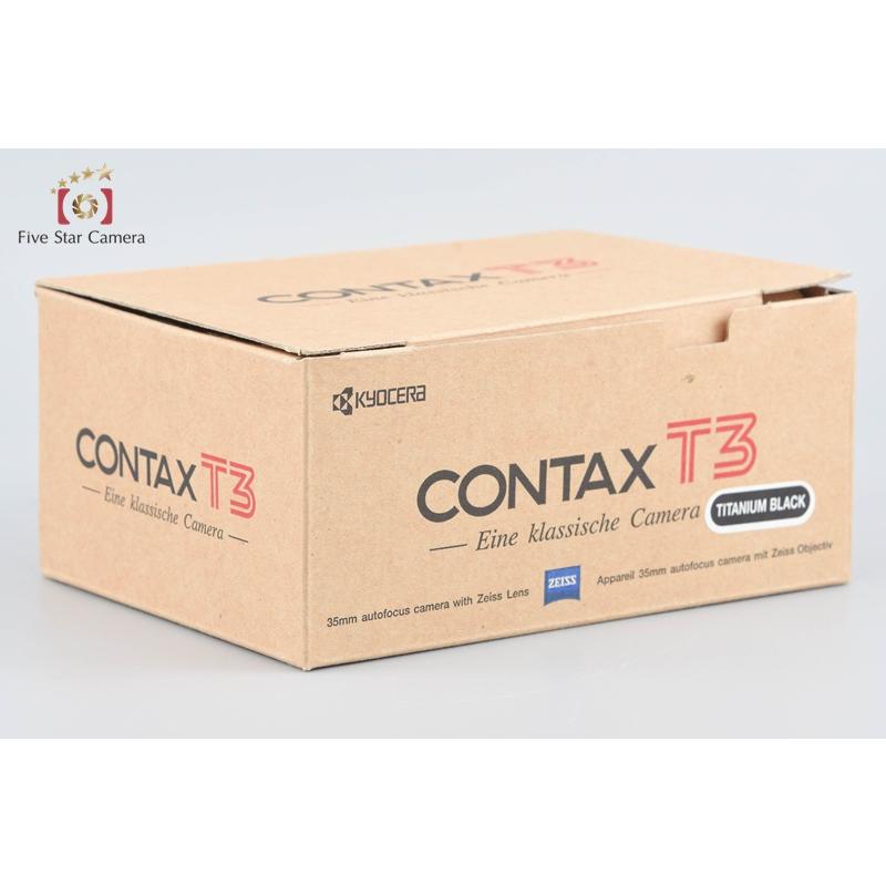 CONTAX（コンタックス） 【中古】CONTAX T3 シングルティース チタン