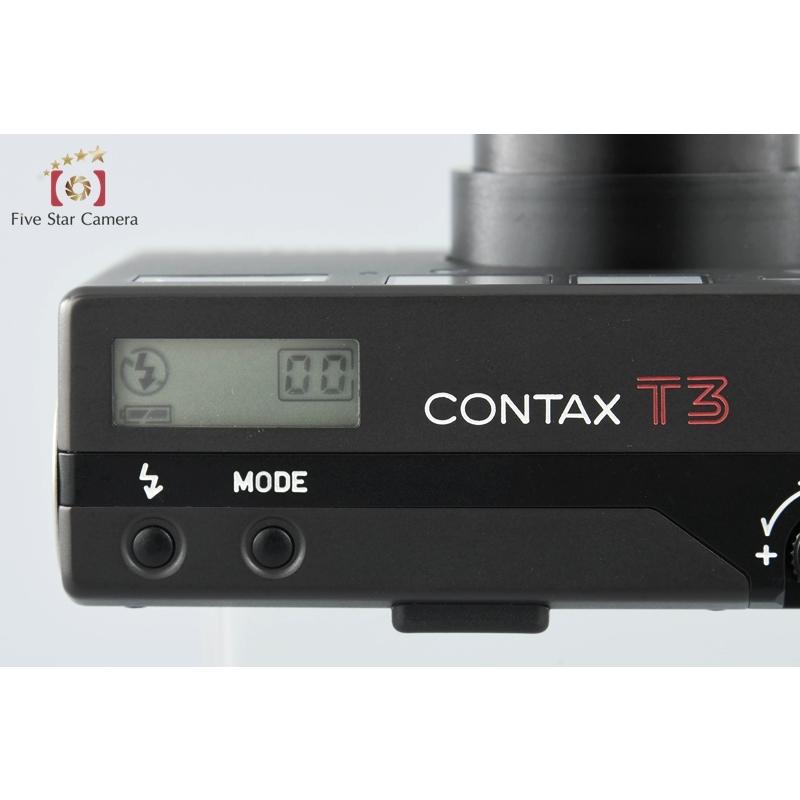 中古】CONTAX コンタックス T3 チタンブラック シングルティース