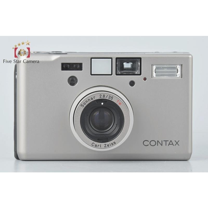 中古】CONTAX コンタックス T3D データバック付属 ダブルティース