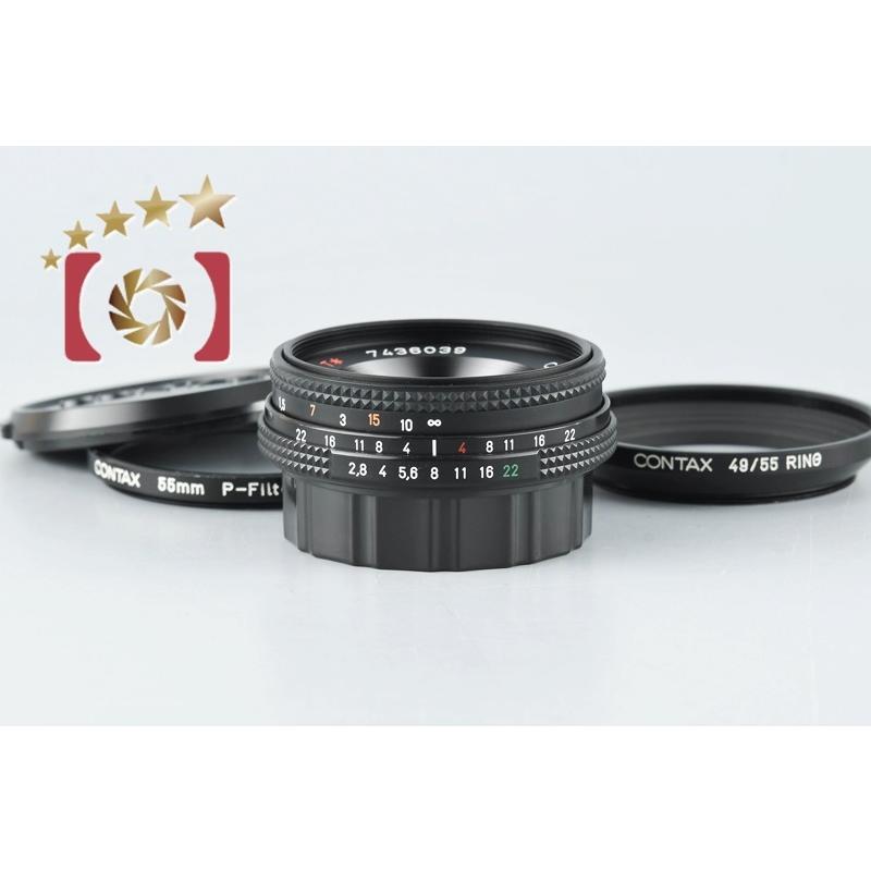 CONTAX - 【中古】(コンタックス) CONTAX テッサー45/2.8T*(MMJ) 中古】CONTAX コンタックス Carl Zeiss Tessar 45mm f/2.8 T