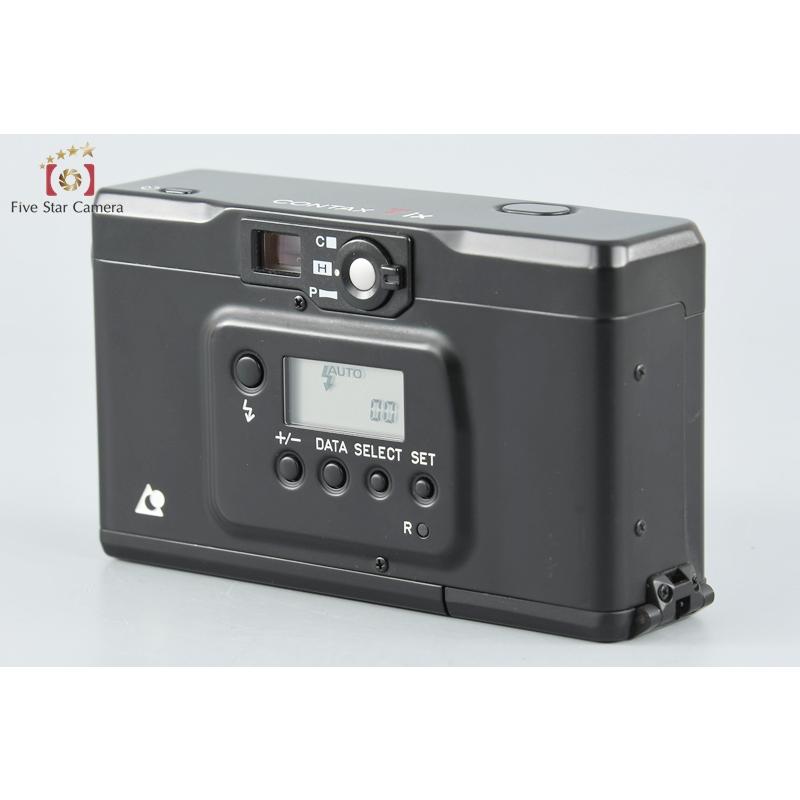 コンタックス　CONTAX　Tix 黒　箱付き　完動美品 中古】CONTAX コンタックス Tix ブラック コンパクトフィルム