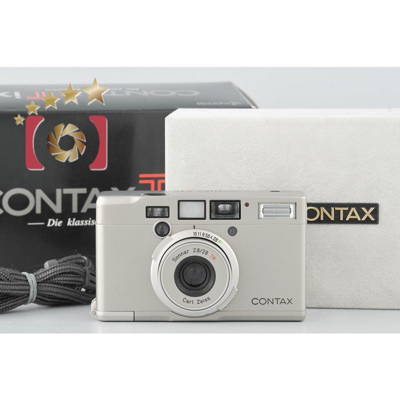 CONTAX Tix シルバー コンパクトデジタルカメラ 中古】CONTAX コンタックス Tix シルバー コンパクトフィルム