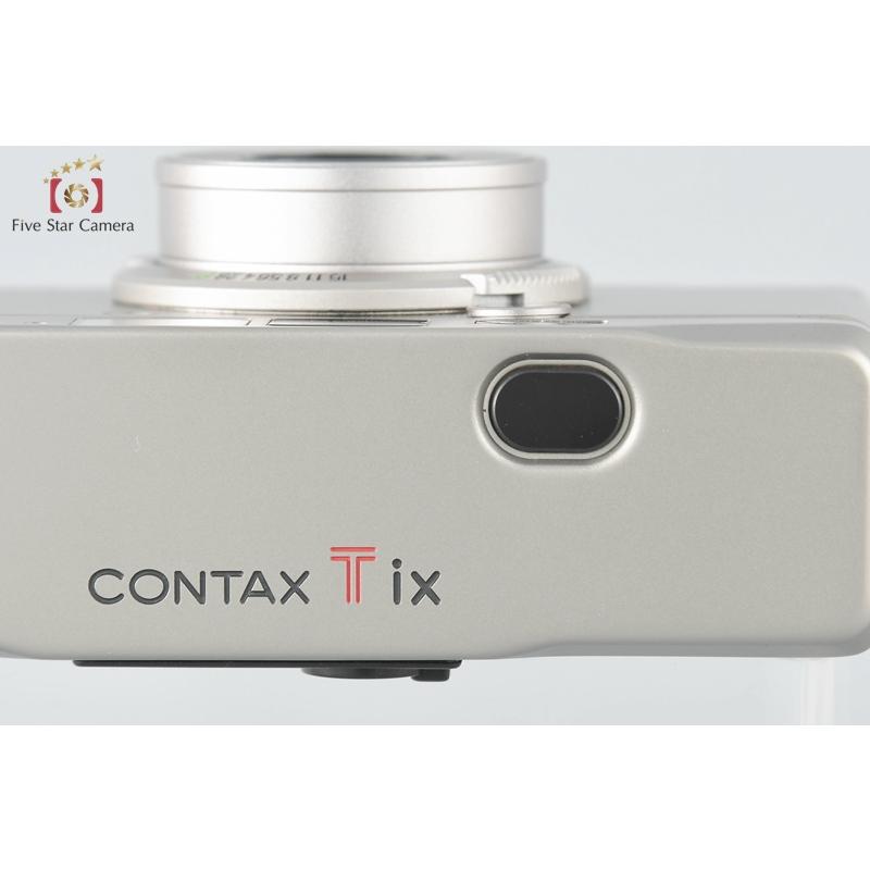 中古】CONTAX コンタックス Tix シルバー コンパクトフィルム