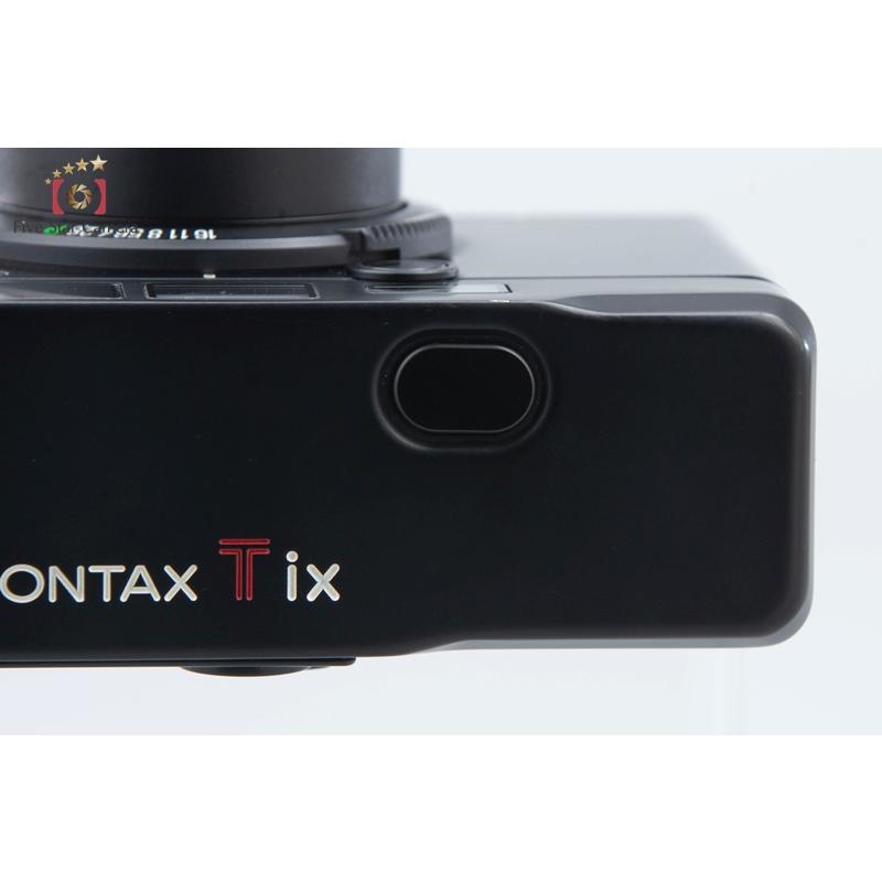 中古】CONTAX コンタックス Tix ブラック コンパクトフィルム 中古】CONTAX コンタックス Tix ブラック コンパクトフィルム