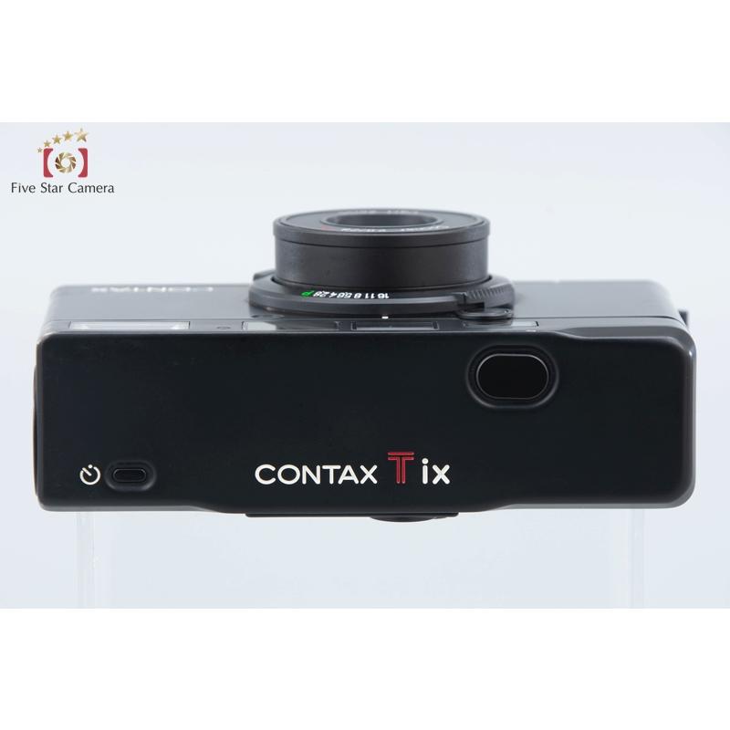 中古】CONTAX コンタックス Tix ブラック コンパクトフィルム 中古】CONTAX コンタックス Tix ブラック コンパクトフィルム