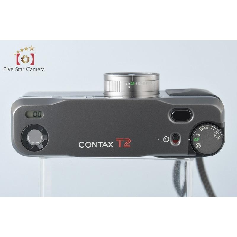 中古】CONTAX コンタックス T2 チタンブラック コンパクト 中古】CONTAX コンタックス T2 チタンブラック コンパクト