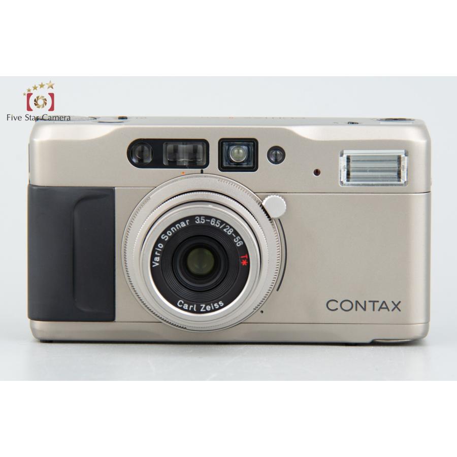 中古】CONTAX コンタックス TVS コンパクトフィルムカメラ