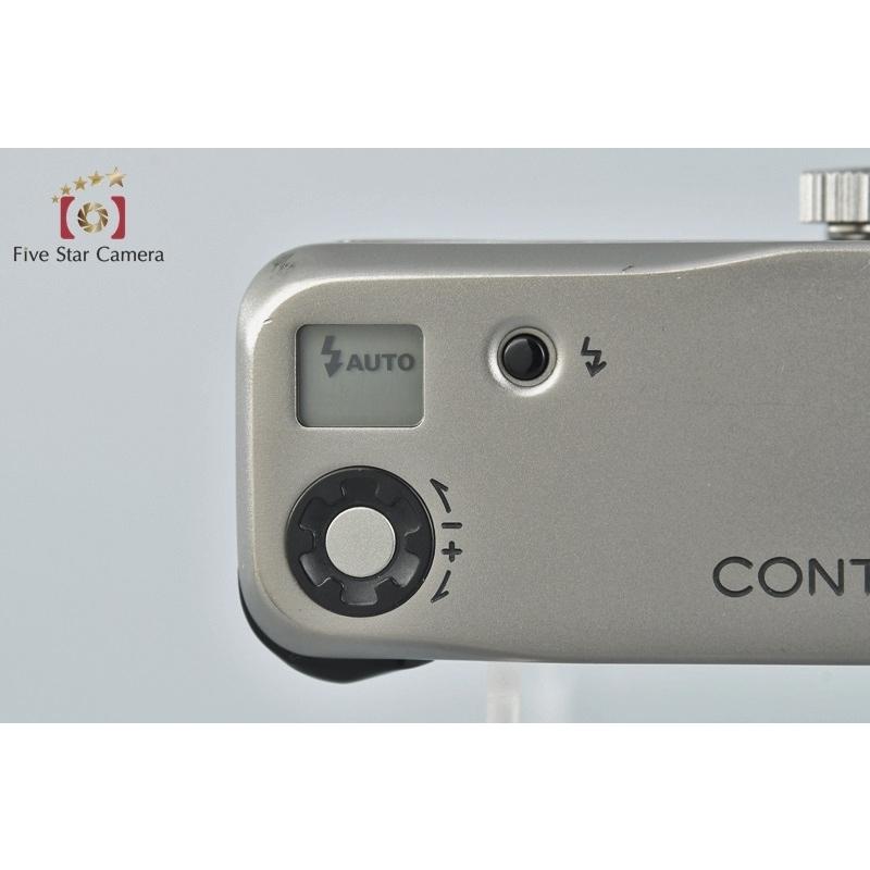 中古】CONTAX コンタックス TVS コンパクトフィルムカメラ : 中古