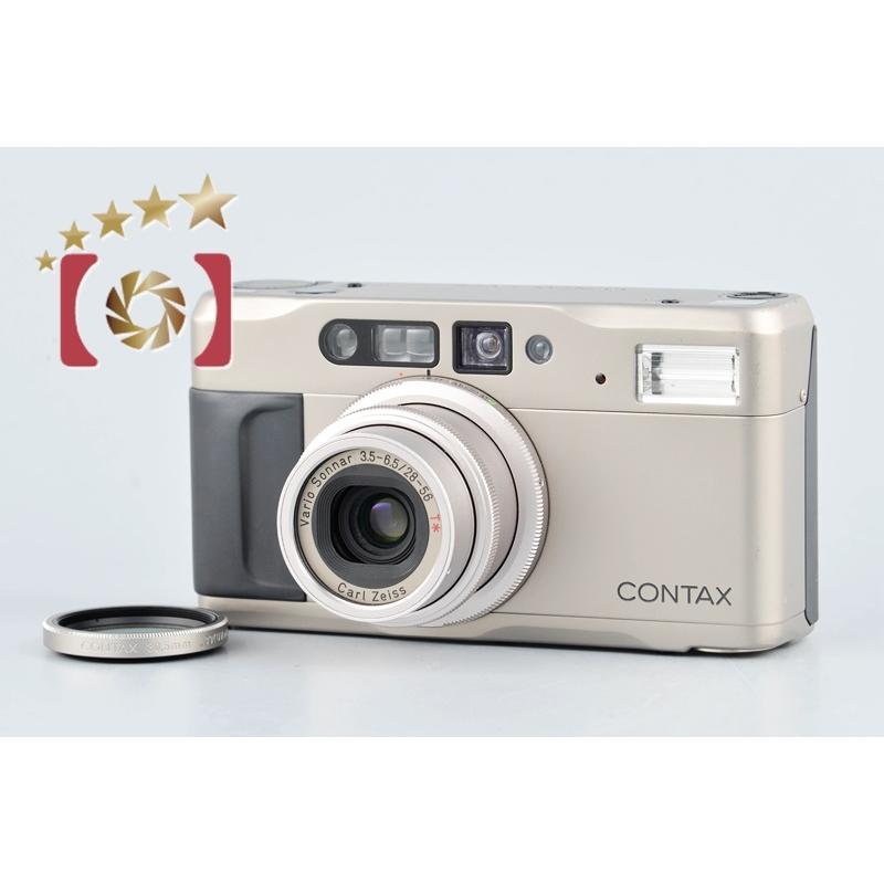 中古】CONTAX コンタックス TVS II コンパクトフィルムカメラ