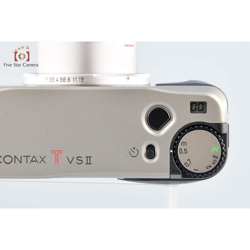 中古】CONTAX コンタックス TVS II コンパクトフィルムカメラ