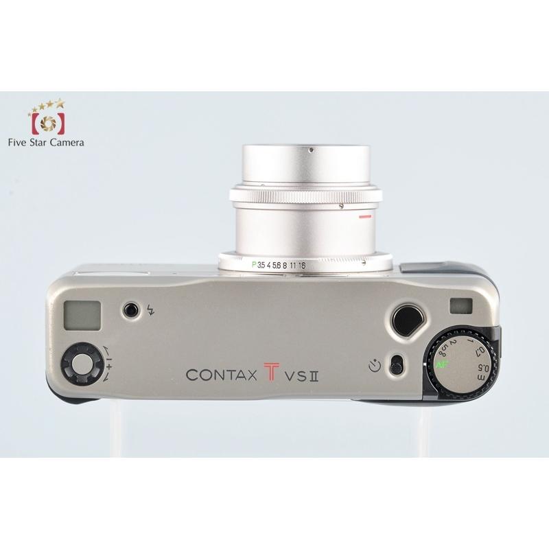 中古】CONTAX コンタックス TVS II コンパクトフィルムカメラ