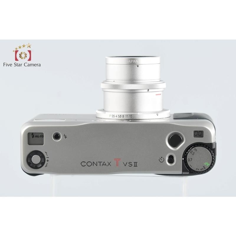 中古】CONTAX コンタックス TVS II コンパクトフィルムカメラ