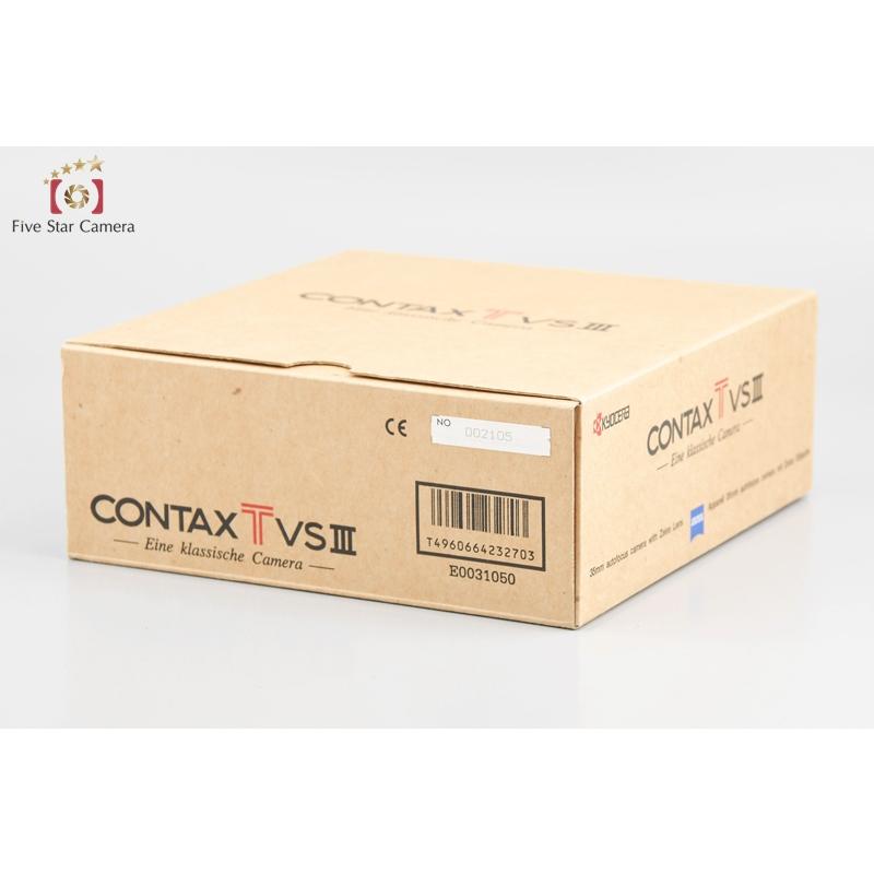 中古】CONTAX コンタックス TVS III コンパクトフィルムカメラ 元箱