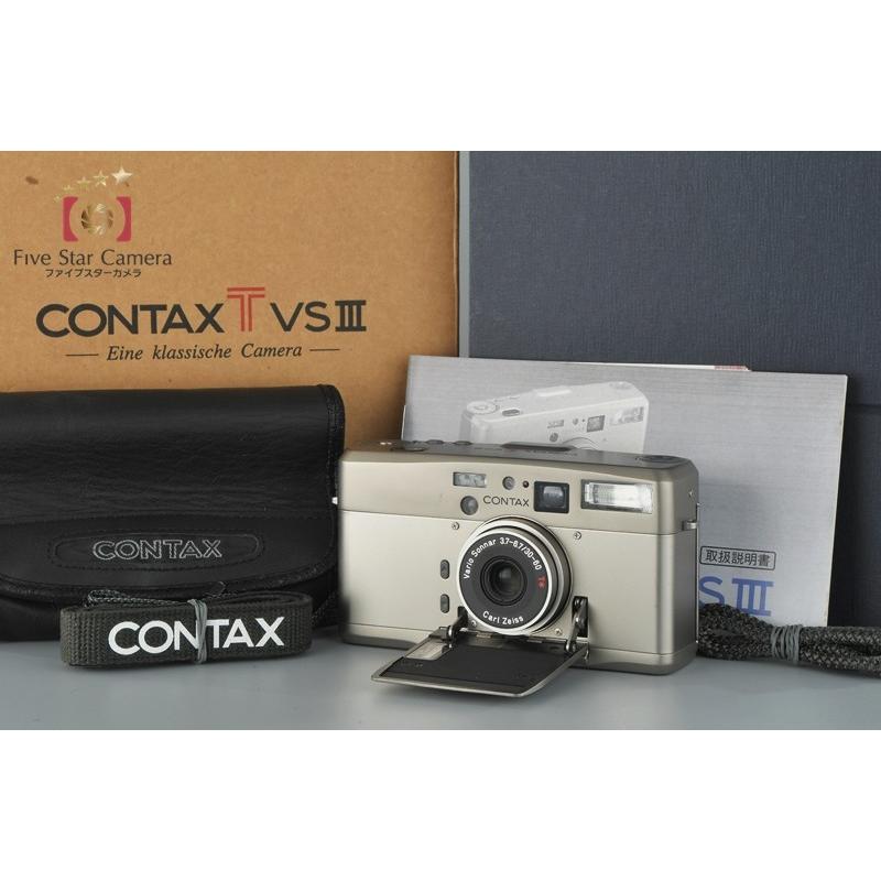 中古】CONTAX コンタックス TVS III コンパクトフィルムカメラ