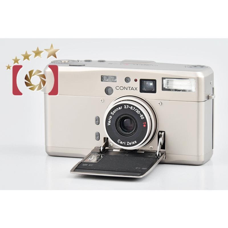 CONTAX TVS シルバー コンパクトフィルムカメラ