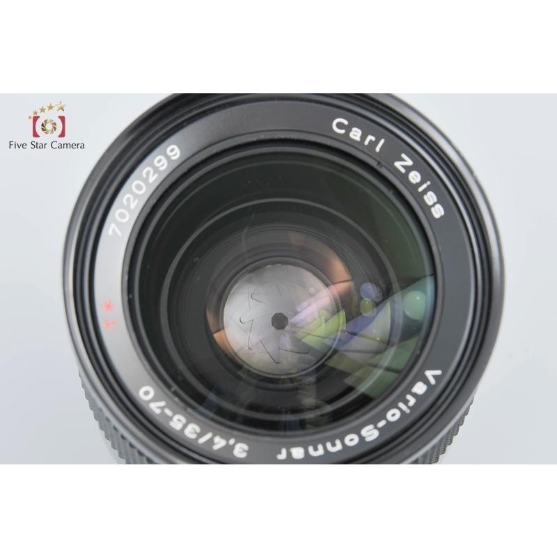 【中古】CONTAX コンタックス Carl Zeiss Vario-Sonnar 35-70mm f/3.4 T* MMJ 中古】CONTAX コンタックス Carl Zeiss Vario-Sonnar 35-70mm f/3.4 T