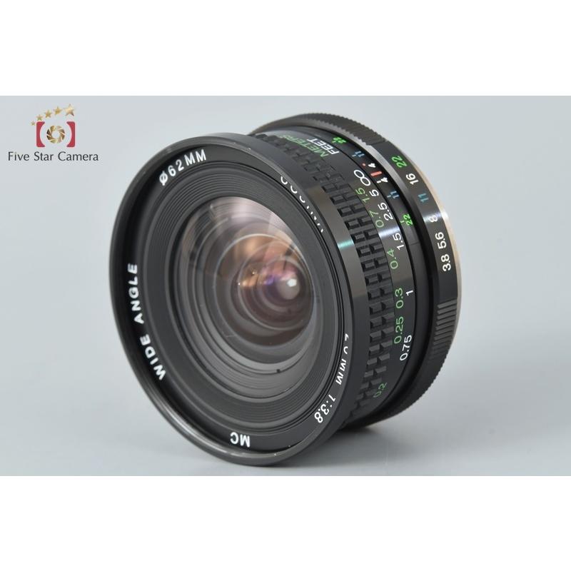 中古】COSINA コシナ 20mm f/3.8 MC WIDE ANGLE ヤシカ・コンタックス