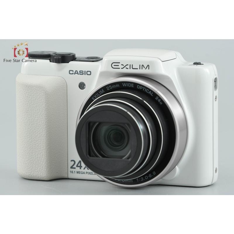 CASIO EXILIM EX-H60 デジタルカメラ 美品 CASIO（カシオ） 【中古】Casio EXILIM EX-H60 ホワイト コンパクト