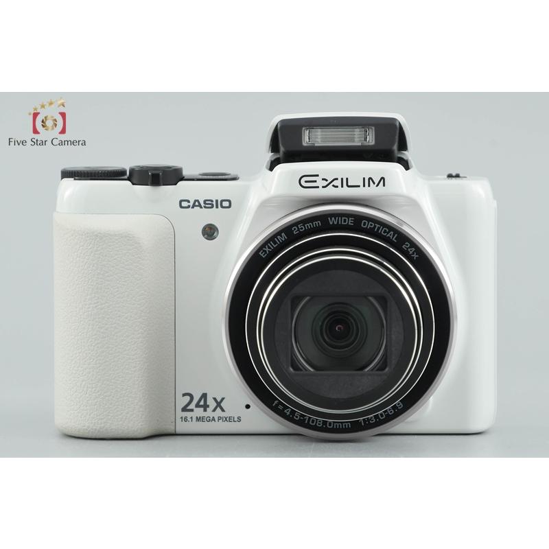 CASIO EXILIM EX-H60 デジタルカメラ 美品 CASIO（カシオ） 【中古】Casio EXILIM EX-H60 ホワイト コンパクト