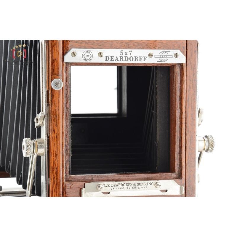 中古】Deardorff ディアドルフ 5x7 4x5 ロータリーバック付属 中古】Deardorff ディアドルフ 5x7 4x5 ロータリーバック付属