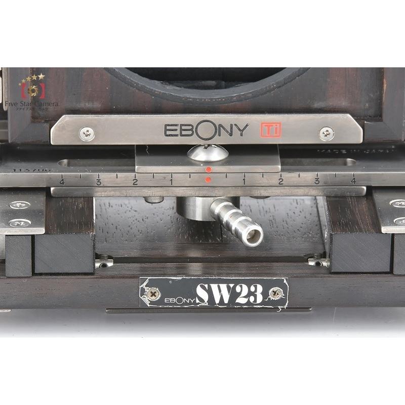 中古】EBONY エボニー SW23 + FUJIFILM ポラロイドフィルムバック