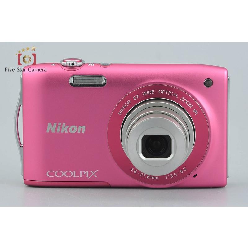 ニコン（Nikon） 【中古】Nikon COOLPIX S3300 ストロベリーピンク