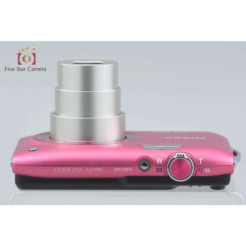 ニコン（Nikon） 【中古】Nikon COOLPIX S3300 ストロベリーピンク