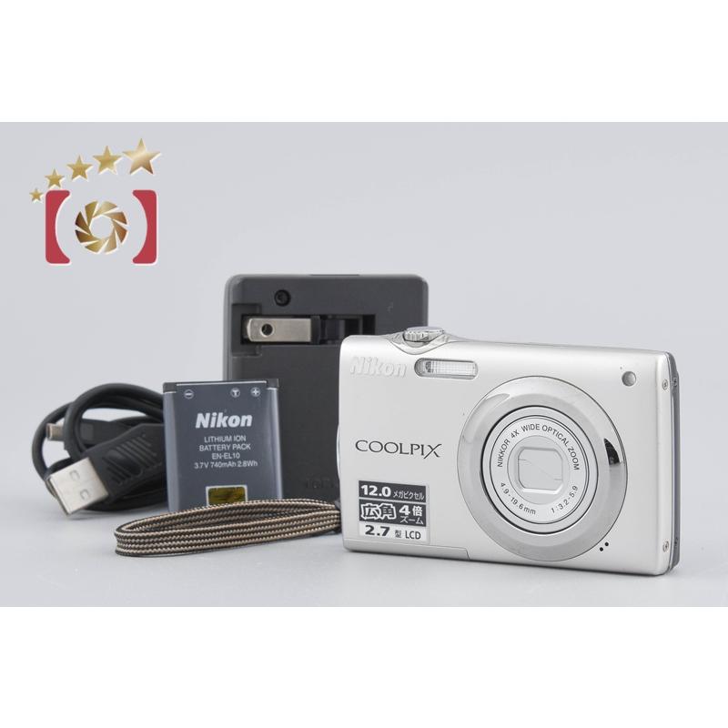 ニコン（Nikon） 【中古】Nikon COOLPIX S3000 ピュアシルバー