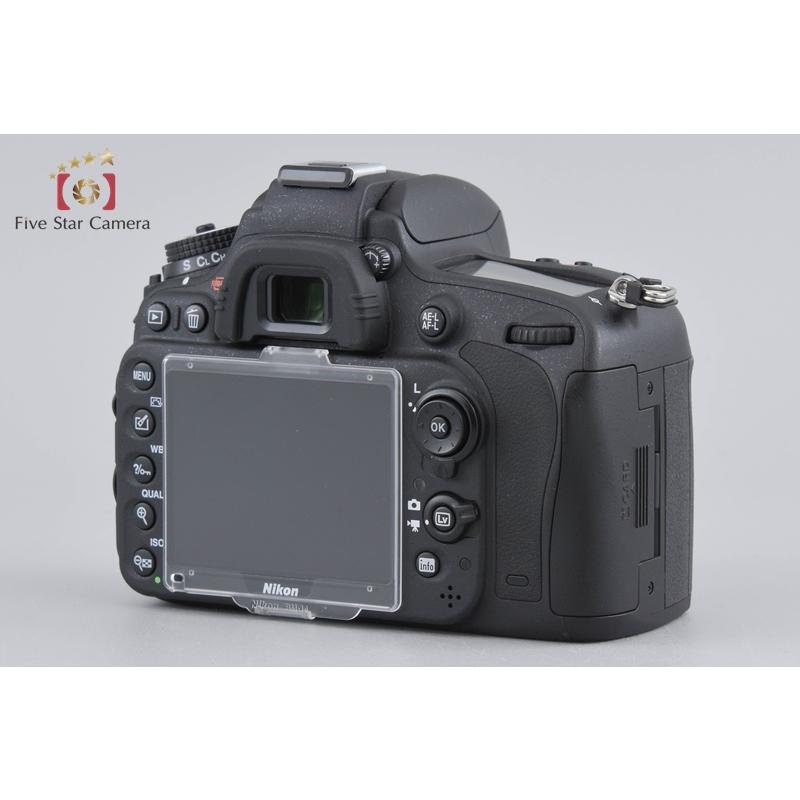 【中古】Nikon ニコン D600 デジタル一眼レフカメラ シャッター回数僅少 元箱付き ニコン（Nikon） 【中古】Nikon D600 デジタル一眼レフカメラ