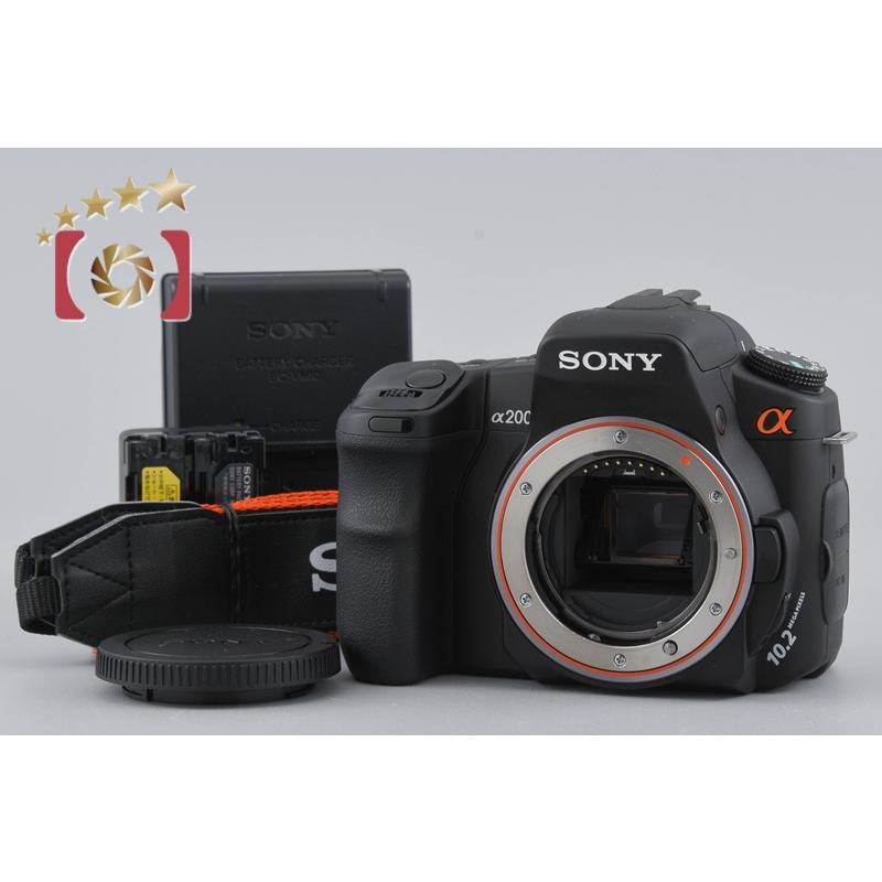 SONY（ソニー） 【中古】SONY α200 DSLR-A200 ブラック デジタル一眼
