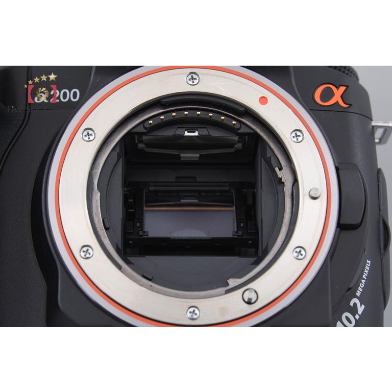 SONY（ソニー） 【中古】SONY α200 DSLR-A200 ブラック デジタル一眼