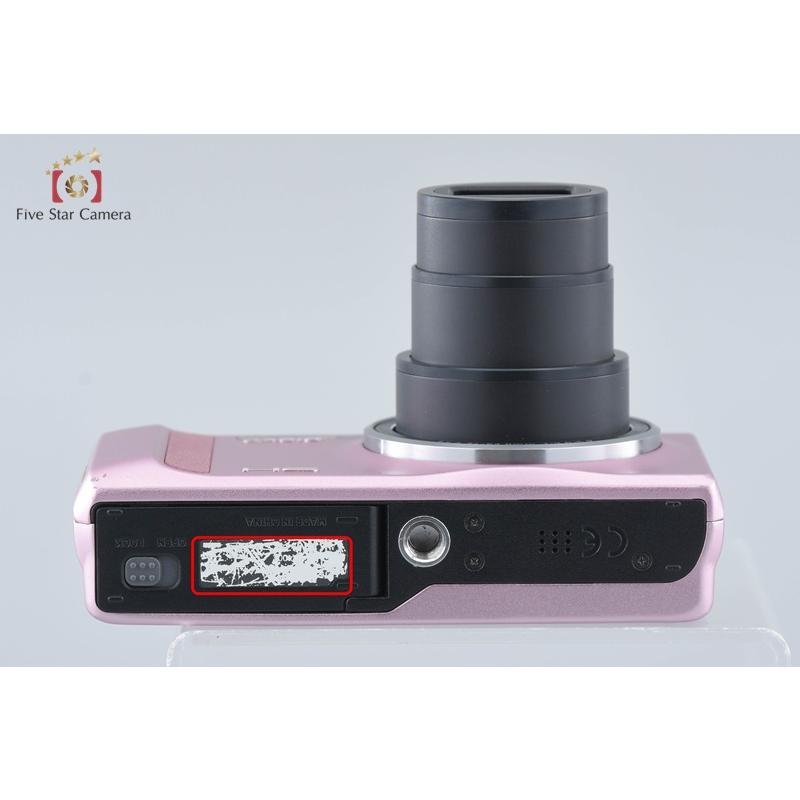 【美品】CASIO HIGH SPEED EXILIM EX-ZR400 ピンク CASIO EX-ZR400 PK EXILIM Digital Camera High Speed 16.1MP Wide