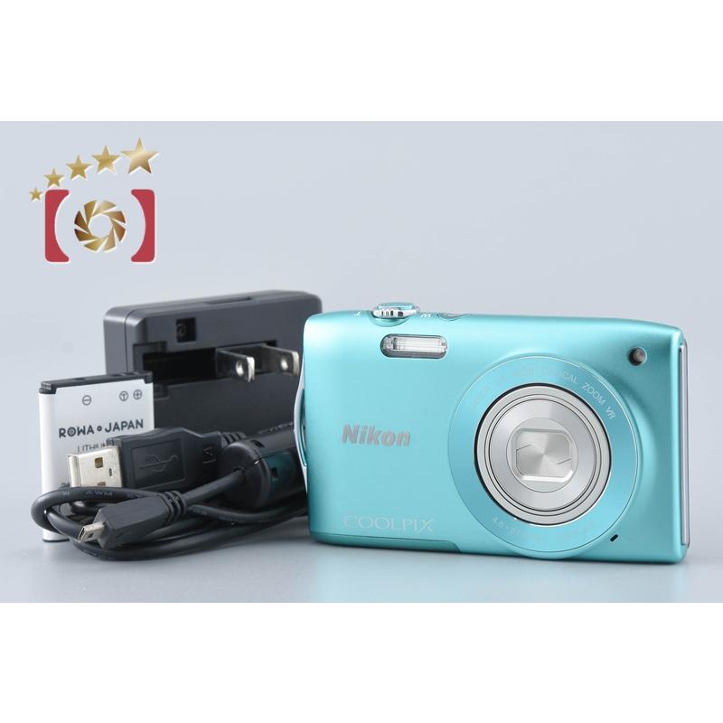 ニコン（Nikon） 【中古】Nikon COOLPIX S3300 ミントグリーン
