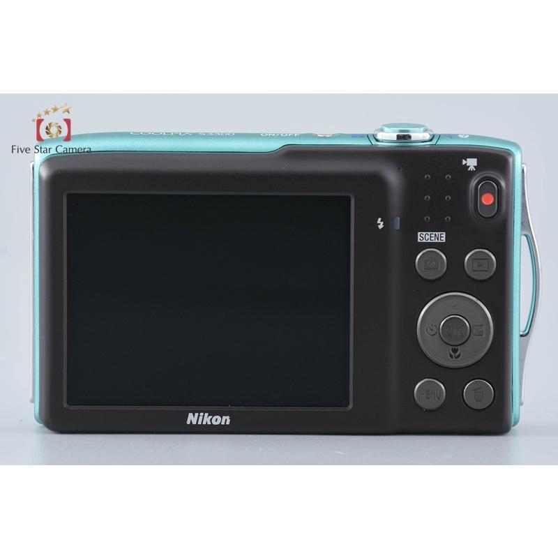 ニコン（Nikon） 【中古】Nikon COOLPIX S3300 ミントグリーン