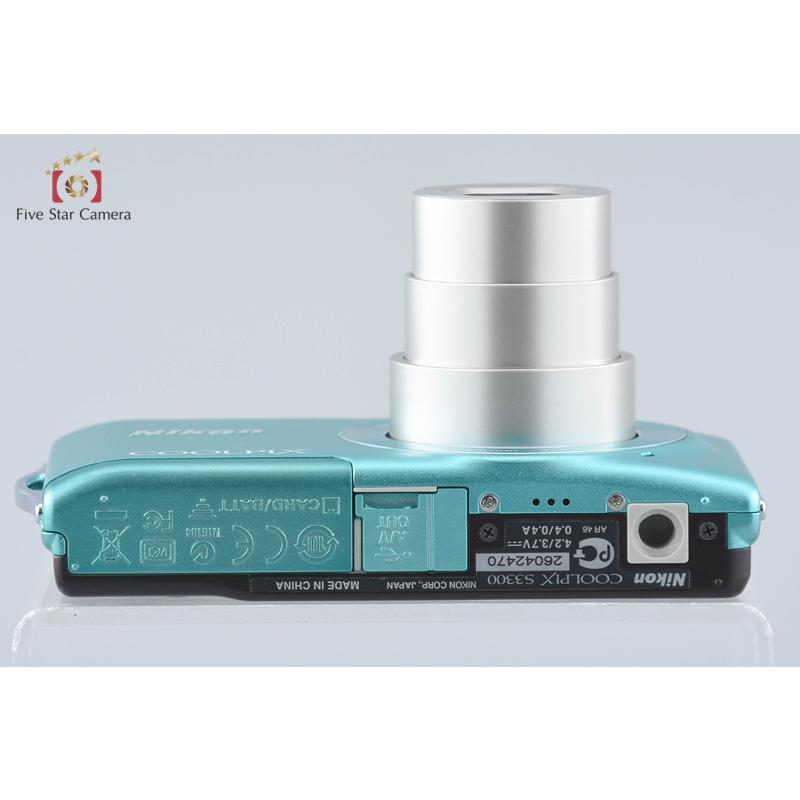 ニコン（Nikon） 【中古】Nikon COOLPIX S3300 ミントグリーン