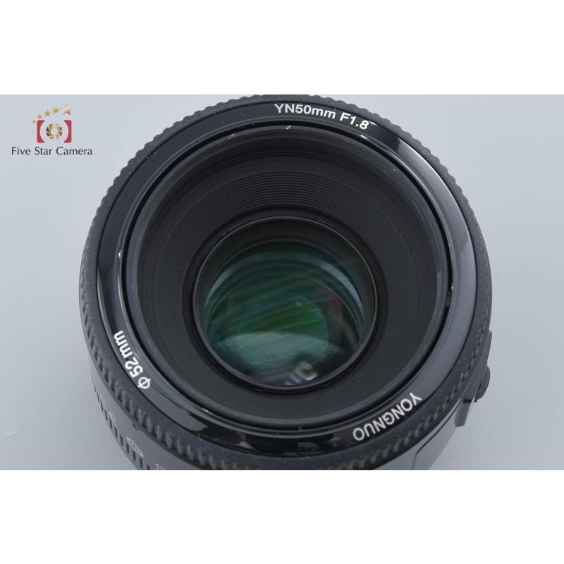 【中古】Yongnuo ヨンヌオ YN 50mm f/1.8 N ニコン用 中古】YONGNUO ヨンヌオ YN 50mm f/1.8 キヤノン用 : 中古カメラの