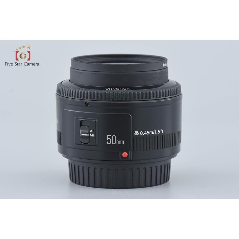 中古】YONGNUO ヨンヌオ YN 50mm f/1.8 キヤノン用 : 中古カメラの 
