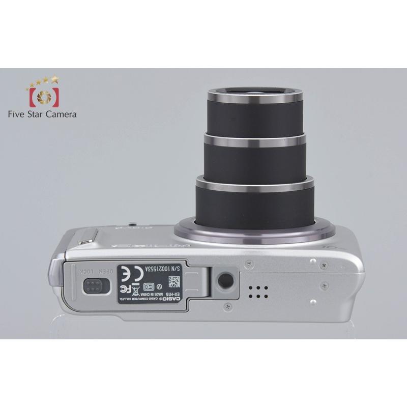 ☆*美品★*　CASIO EX-H15 シルバー コンパクトデジタルカメラ CASIO（カシオ） 【中古】Casio EXILIM EX-H15 シルバー コンパクト