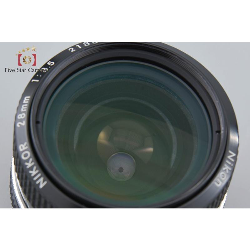 ニコン（Nikon） 【中古】Nikon New NIKKOR 28mm f/3.5 Ai改 : 中古 