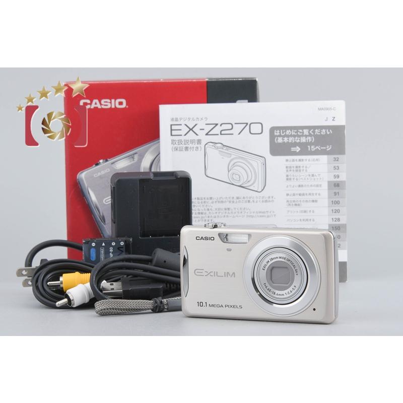 CASIO（カシオ） 【中古】Casio EXILIM ZOOM EX-Z270 ゴールド