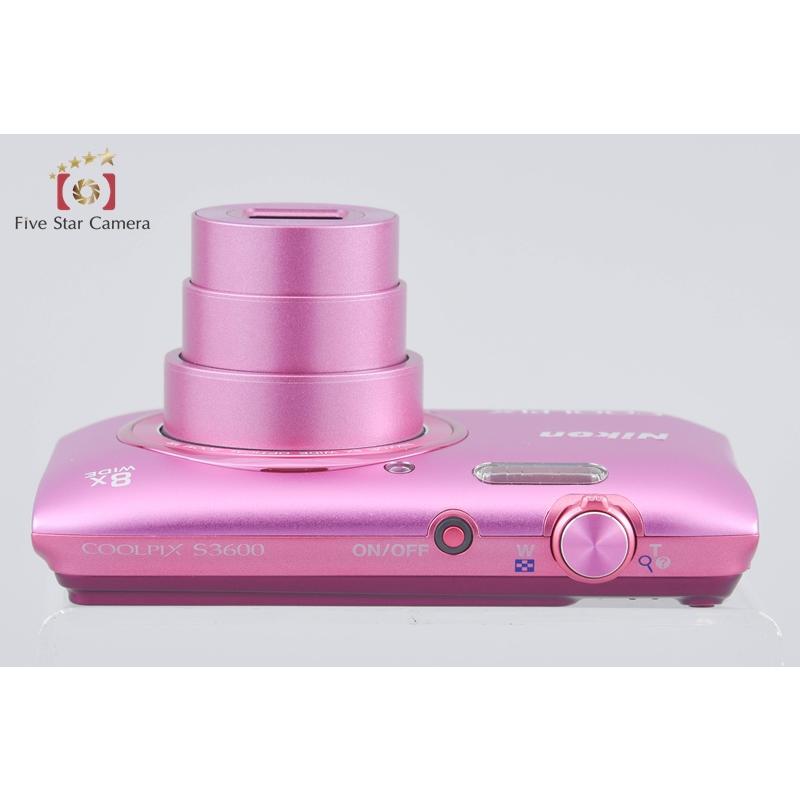 ニコン（Nikon） 【中古】Nikon COOLPIX S3600 アザレアピンク