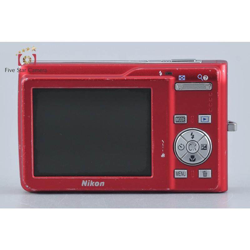 ニコン（Nikon） 【中古】Nikon COOLPIX S200 レッド コンパクト